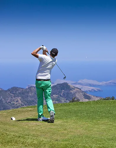 Golf course in Madeira