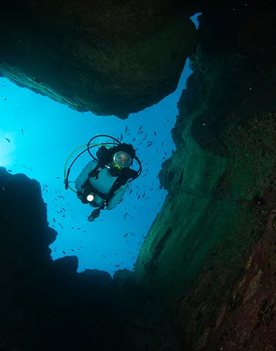 Yacht sailing in Madeira