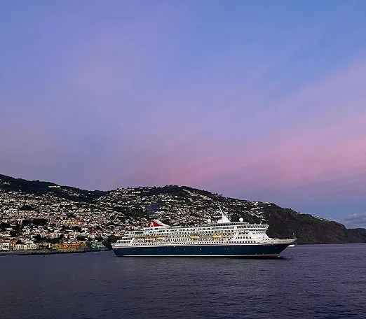 Cruise ship in Funchal port