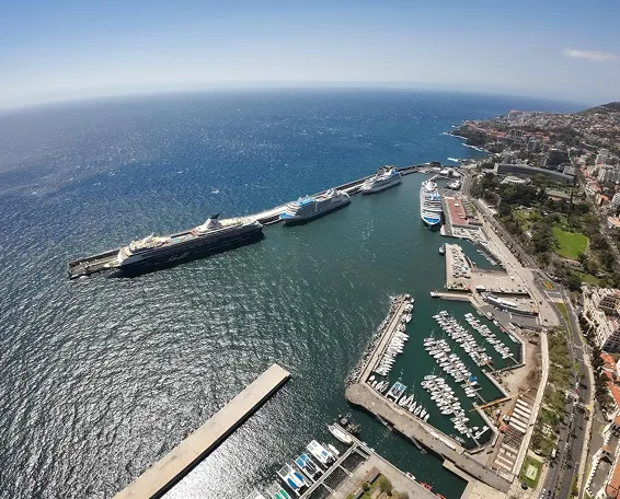 Madeira coastal view